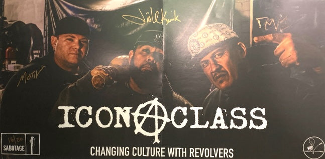 iconAclass Changing Culture with Revolvers signed posterl limited edition