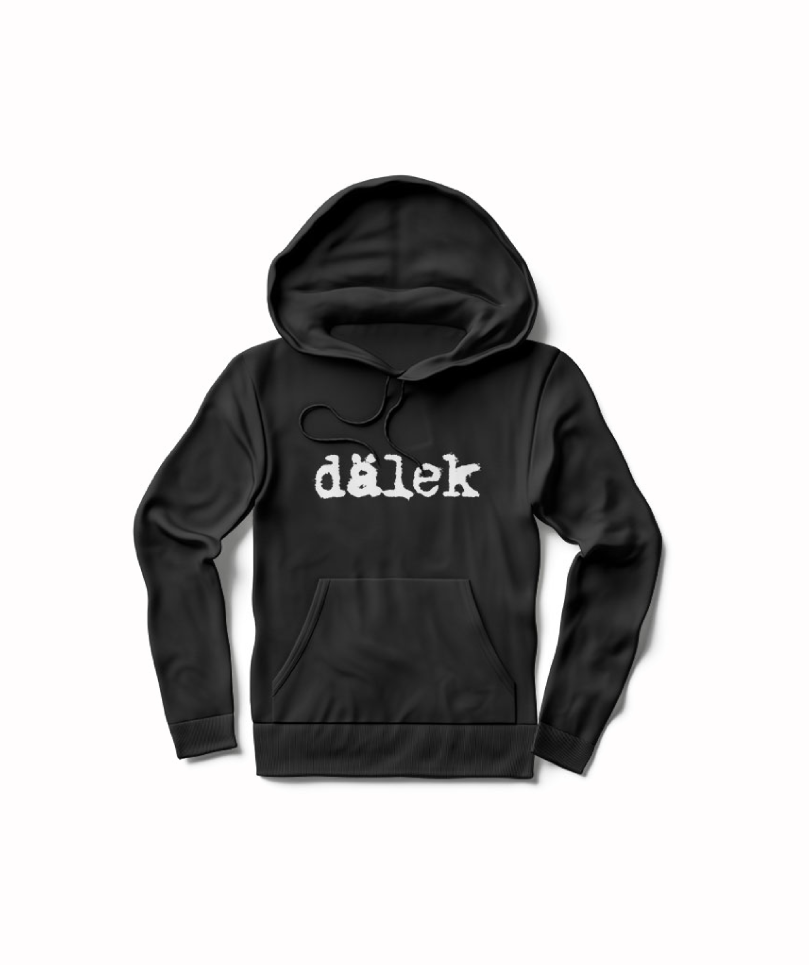 Dälek classic logo hoodie black experimental hip-hop merch
