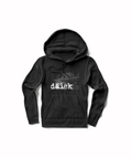 Dälek Train hoodie with subway train graphic design
