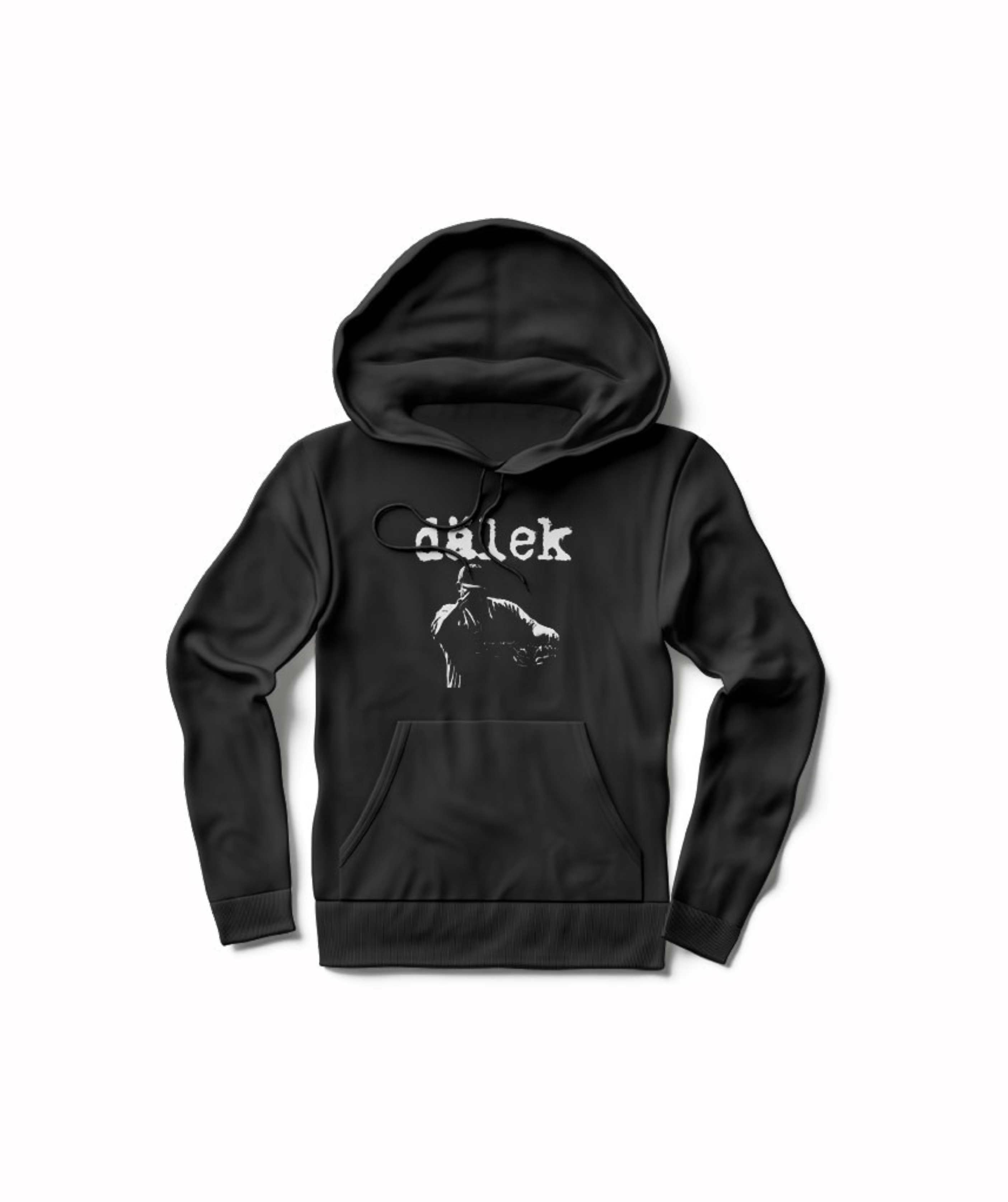 Dälek Whonzat hoodie black with graphic design