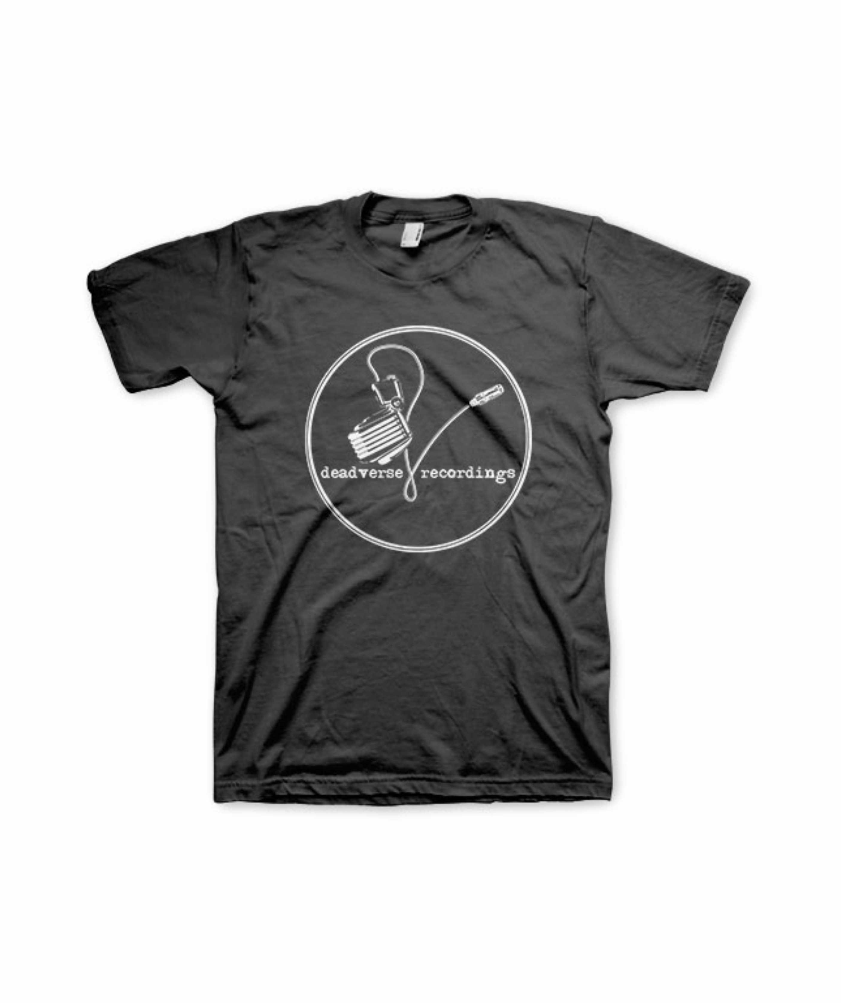 Dälek Deadverse Recordings t-shirt black with logo